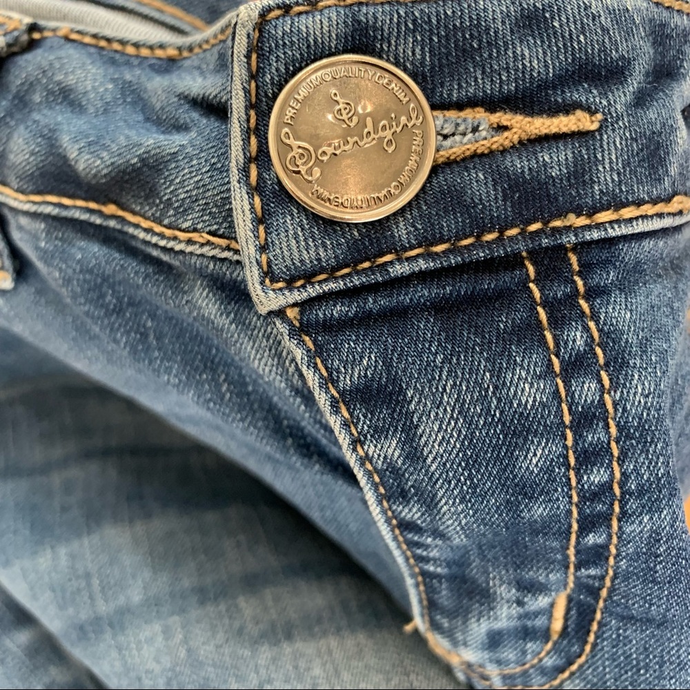 Soundgirl Women’s Jeans Size Juniors 11 - Picture 4 of 5